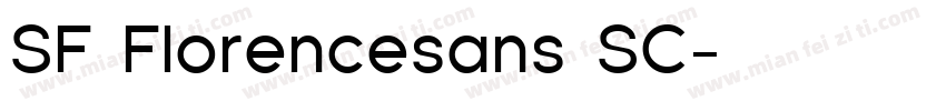 SF Florencesans SC字体转换